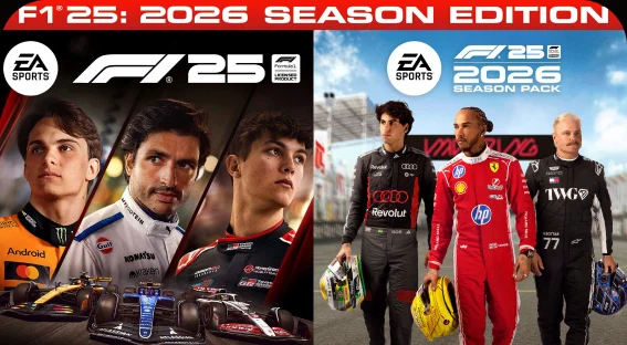 The F1 25 2026 Season Edition cover art